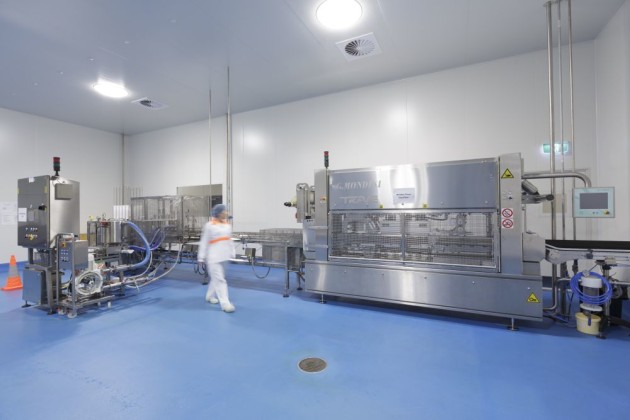 The new high speed G Mondini Trove packing line at Birch & Waite's Revesby facility.