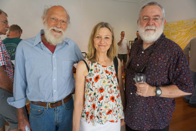Richard Crosland, Linda Nathan, Tony Stirton. Photo: Grace Cochrane