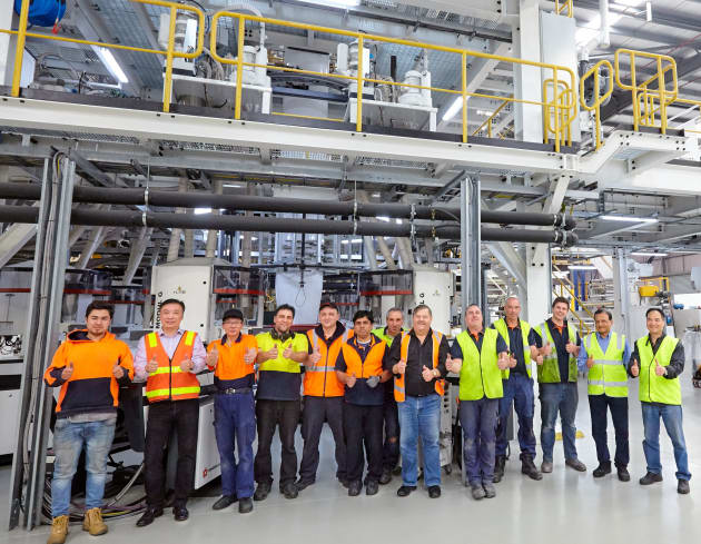 Thumbs up from the team at Richdale Plastics.