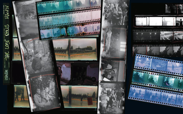 Contact sheets. The Lost Rolls Project. &copy; Ron Haviv.