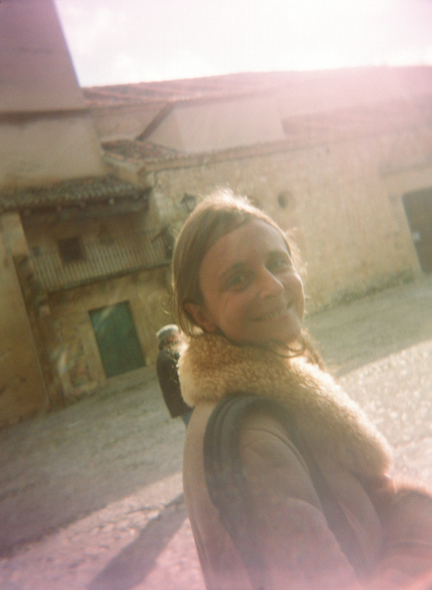 Photographer and VII co-founder, Alexandra Boulat. Spain, 2001. The Lost Rolls Project. &copy; Ron Haviv.