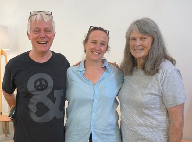 Roy Schack, Julia Charles, Grace Cochrane.