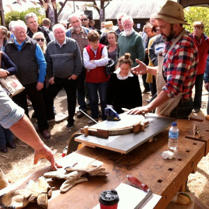 Chairmaker and co-organiser Glen Rundell talks about steambending