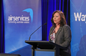 Airservices Australia CEO Margaret Staib. (Airservices Australia)