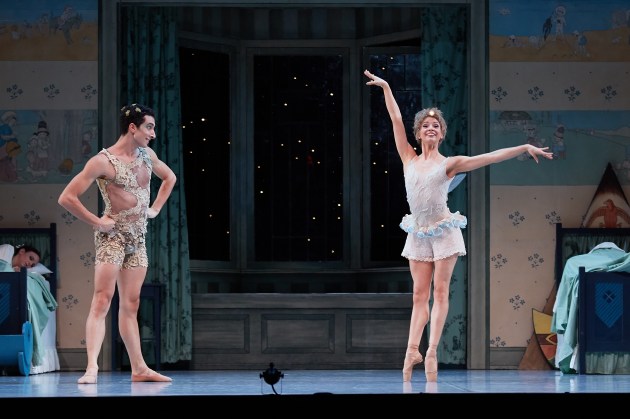 Stefano Russiello and Polly Hilton in Peter-Pan.

Photo: Sergey Pevnev