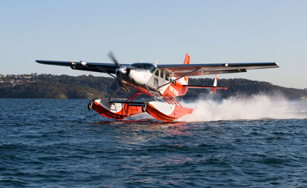 A Sydney Seaplanes C208 Caravan amphibian. (Sydney Seaplanes)