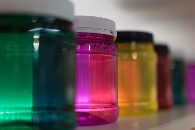 Synergy Packaging specialises in coloured plastic containers.
