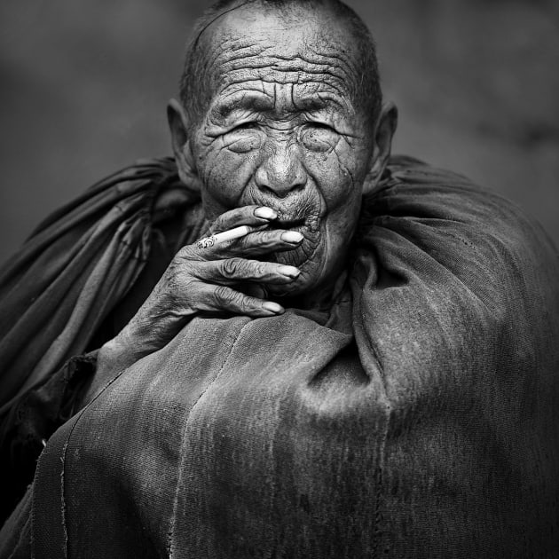 &copy; Ruiyuan Chen, China. Winner, Mankind portfolio.
Daliang Mountains, Sichaun province, China. Portraits of the ethnic Yi people, who live in great poverty.