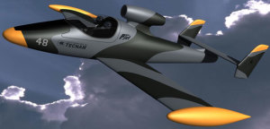 An artists impression of what the Tecnam P-Jet might look like. (Tecnam)