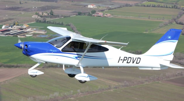 Tecnam's four-seat GA aeroplane, the P2010. (Tecnam)