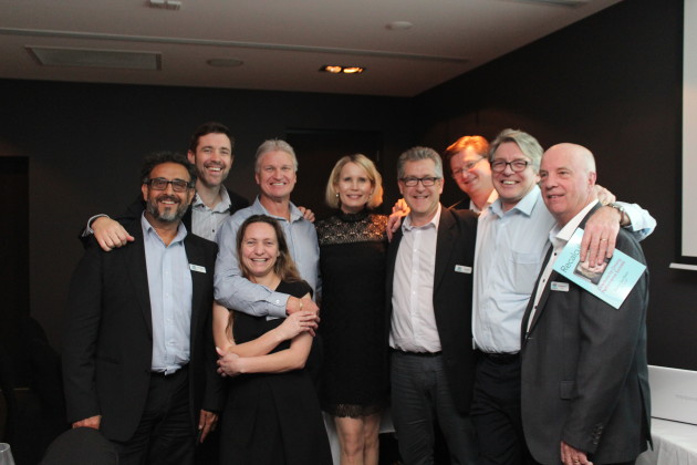 The APPMA board with Karen Jacobsen (centre).