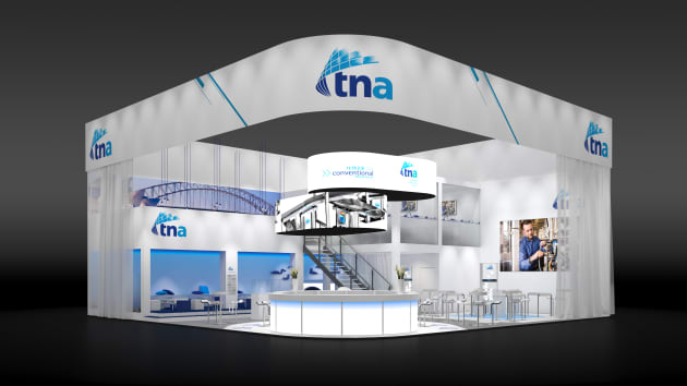 tna's Interpack stand.