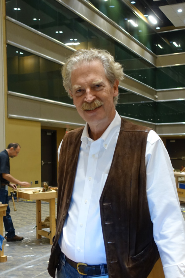 Thomas Lie-Nielsen, founder of Lie-Nielsen Toolworks, USA.