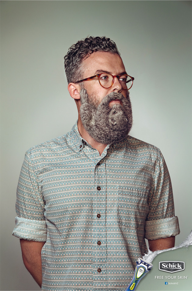 &ldquo;As a team, we looked at all the options for creating the rodent beards including taxidermy and artificial and natural furs. Then Electric Art, who were on board for retouching, suggested that they source live animals at their end and shoot the elements to match in with the portraits,&rdquo; he says. Animal photographer Stephen Stewart shot the animals, matching the portrait lighting and posing the animals. &ldquo;Getting the live ones was the way to go for the greatest result because all the beards are their own little characters,&rdquo; says Goodall.