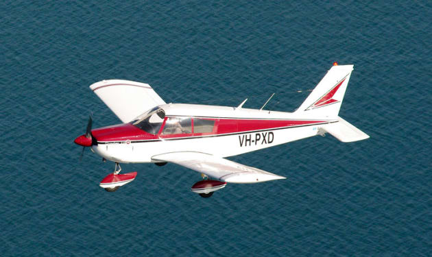 File image of VH-PXD in flight. (Glenn Alford)