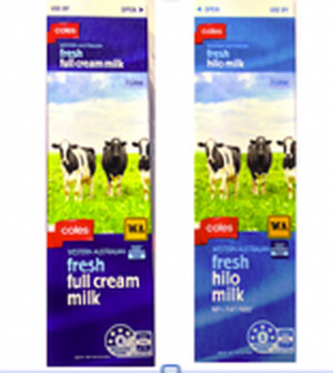 Coles private label milk was also affected by the recall.
