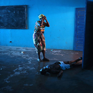 Overall winner of the 2015 award was US photographer John Moore for his work on the ebola crisis in West Africa. &copy; John Moore/Getty Images, US, Winner, Current Affairs, Professional Competition, 2015 Sony World Photography Awards.