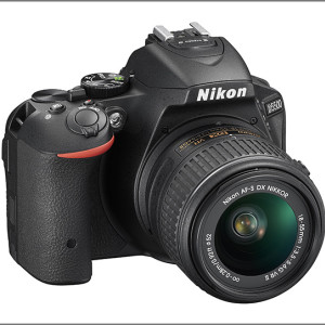 Nikon says its new D5500 SLR is its smallest and lightest SLR.