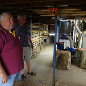 Underneath the clubrooms is a machining area, and also a space to be further developed for member use.