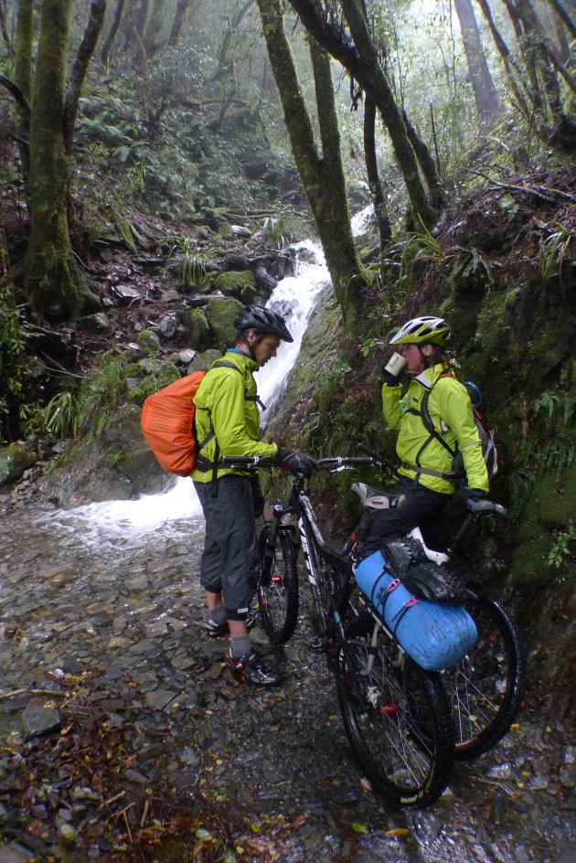 <p>It was a tad damp when we rode the Heaphy but you've got to be ready for whatever Mother Nature can throw at you.</p>
