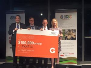 The winners created a new cropping system to produce and commercialise a sustainable, high-yield and high-value feed for intensive animal and fish farming.