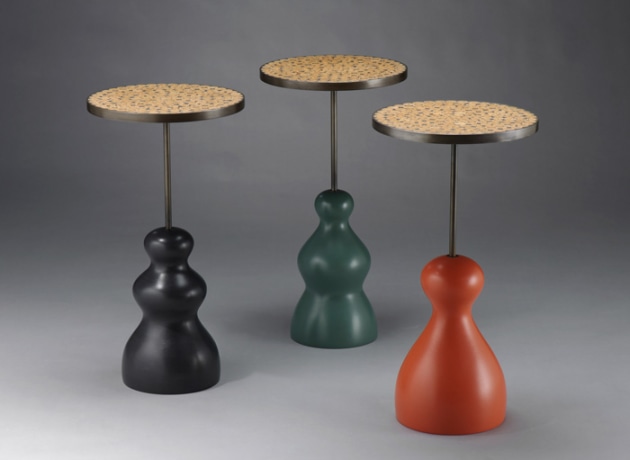 Wine Cork Tables, Andy Buck
