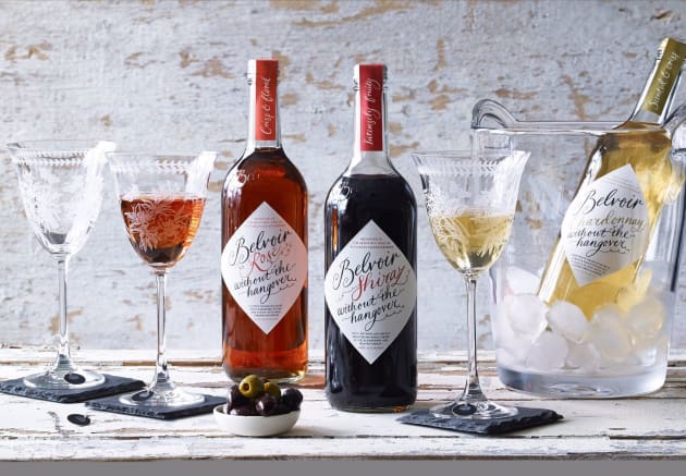 The non-alcoholic 'wine' range.