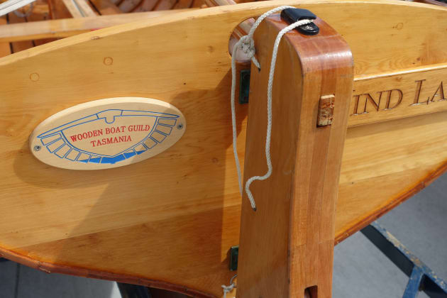 The Wooden Boat Guild of Tasmania was well represented.