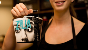 The Sydney CBD cafe has made packaging the star.