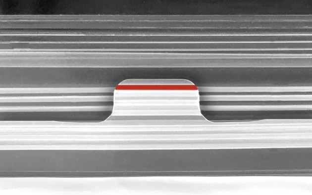 A close-up look at the Tab-Lok child-resistant closure for flexible packaging.