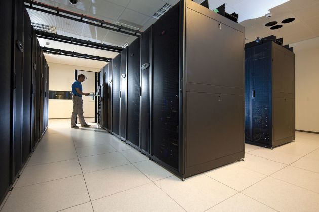 inside the data centre