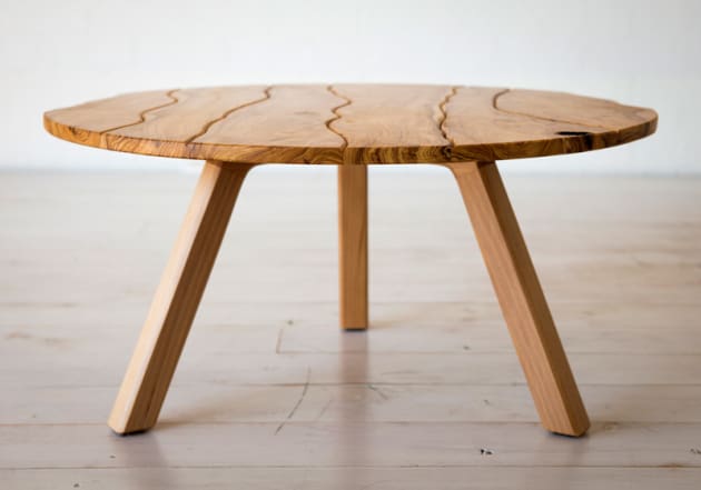 Ben Percy's Undergrowth Coffee Table, African olive, Pacific kauri. Photo: Carol Gibbons