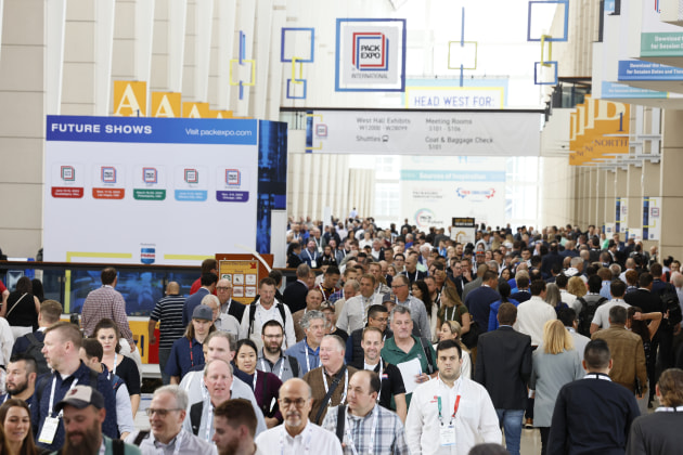 Pack Expo Chicago: Crowds throng the halls visiting over 2000 exhibitors