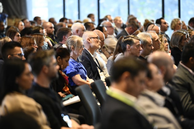 An attentive crowd at AltProteins22.