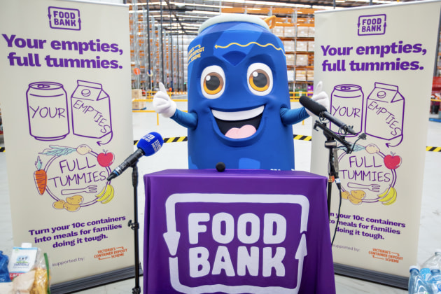 CDS Vic partners with Foodbank Victoria to support food relief through container refunds