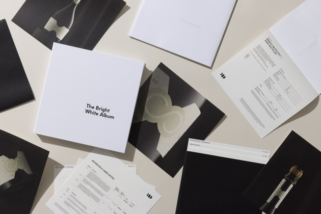 The Bright White Album showcases the complete Bright White Felt family through four distinct constructions. [Image: Ball & Doggett]