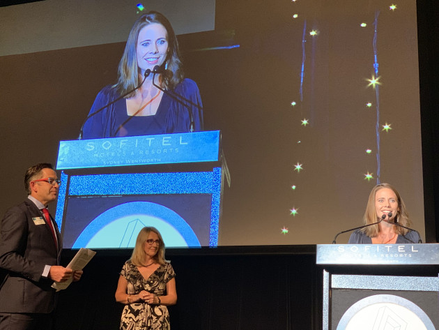 Lisa Sorensen, Lewis Road Creamery, New Zealand. Gold award in Beverage and Circular Economy (Sustainability) categories.