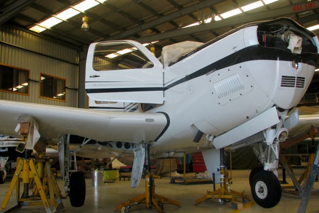 A shortage of LAMEs is forcing GA aircraft to spend longer periods in maintenance. (Rob Kerr)