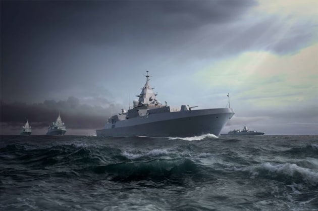 Saab has signed a contract with the German naval defence company TKMS and received an order to deliver and integrate combat systems, composite structures and sensors onto four of the German Navy&rsquo;s new MEKO A-200 DEU class frigates.

Credit: TKMS