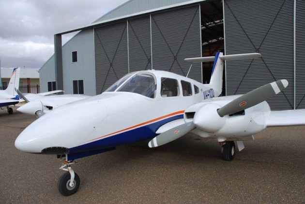 An Australian Airline Pilot Academy Seminole used for pilot training. (Rex Group)