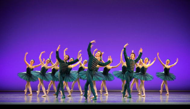 Level 5 students performing 'The Jewellery Box'.