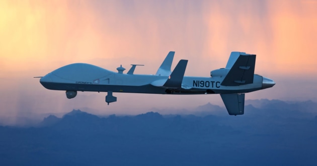 General Atomics Aeronautical Systems to adapt its Block 30 Ground Control Stations to fly the company&rsquo;s newer model MQ-9B SkyGuardian and SeaGuardian Remotely Piloted Aircraft.

Credit: GA-ASI
