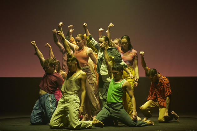 ADT in a dress run of Daniel Riley's 'Savage': his first work as Artistic Director of the company.