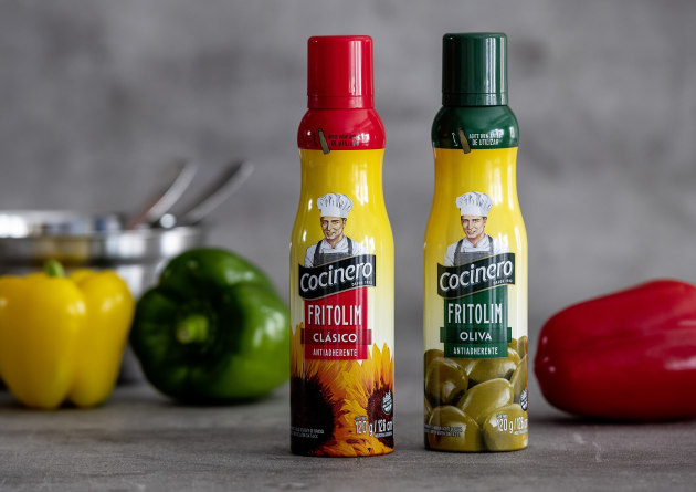 World Aluminium Aerosol Can Awards 2021 winner: Cocinero Fritolim&rsquo;s edible oil spray from Trivium Packaging (Argentina).