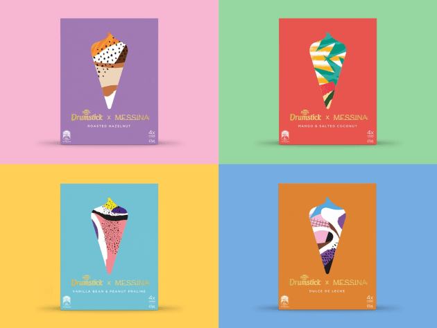 Drumstick x Messina design by The Key Branding. (Source: AGDA website).