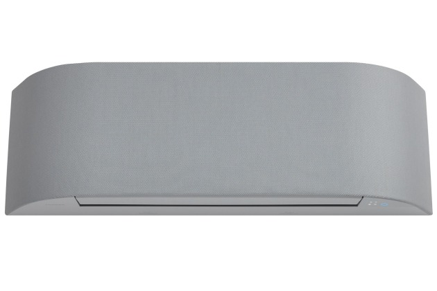 This unit has a unique textile fabric cover available in six colours.