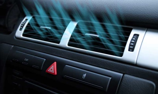 Motor vehicle air conditioning