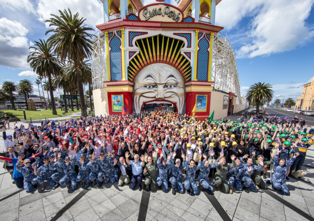 Over 1,400 female students participated in interactive activities at Melbourne&rsquo;s Luna Park.
AIR4