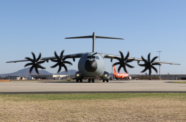 An Airbus A400M. (Nigel Pittaway)