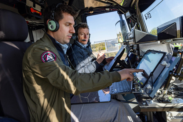 The trial mobilised significant resources, including the Airbus H130 FlightLab helicopter. (Airbus Helicopters)